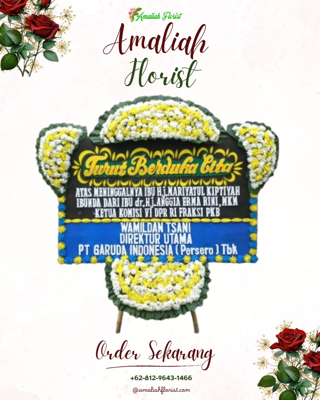 Papan Bunga Duka Siliragung